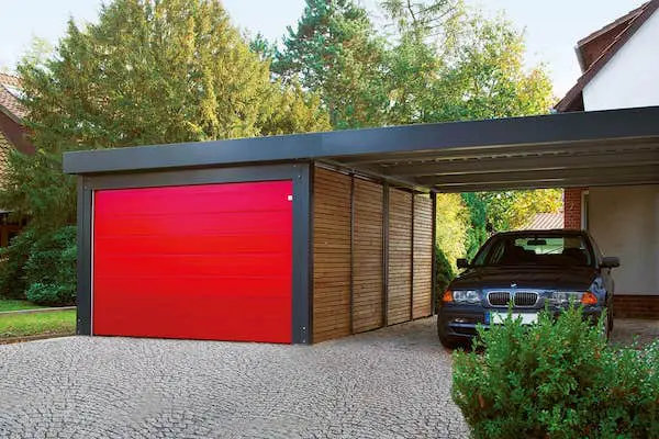 Carport avec garage simple
