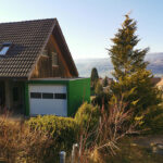 fertiggarage mit sektionaltor