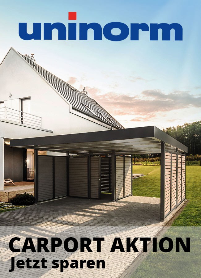 doppelcarport mit anbau aktion